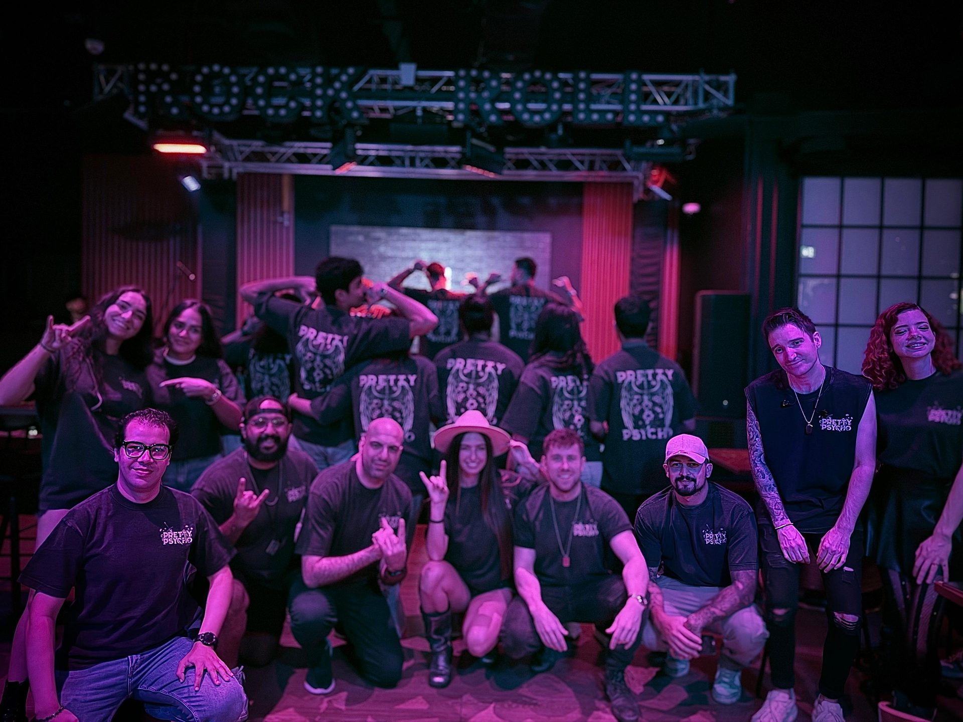 Pretty Psycho single launch party — Ark Angels